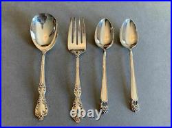 Vintage 1847 Rogers Bros ETERNALLY YOURS Silverplate Flatware Set in Chest 54 pc