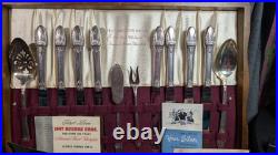 Vintage 1847 Rogers Bros First Love 72-Piece Silverplate Flatware Set