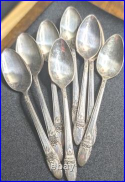 Vintage 1847 Rogers Bros First Love 72-Piece Silverplate Flatware Set