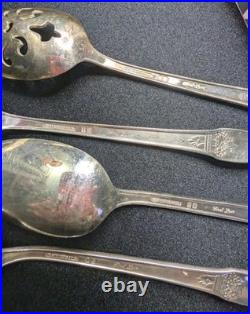 Vintage 1847 Rogers Bros First Love 72-Piece Silverplate Flatware Set Vintage 1847 Rogers Bros First Love 72-Piece Silverplate Flatware Set