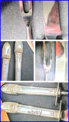 Vintage 1847 Rogers Bros First Love 72-Piece Silverplate Flatware Set