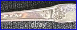 Vintage 1847 Rogers Bros First Love 72-Piece Silverplate Flatware Set