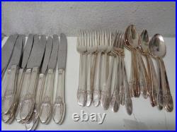 Vintage 1847 Rogers Bros. First Love Intl. Silverplate 75 Pieces Flatware