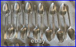 Vintage 1847 Rogers Bros IS Adoration Silver Plate Set 48pc