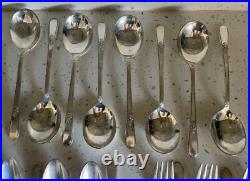 Vintage 1847 Rogers Bros IS Adoration Silver Plate Set 48pc