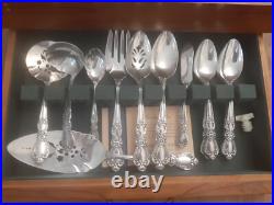 Vintage 1847 Rogers Bros IS HERITAGE 72 PCS Silverplate Flatware Service For 8