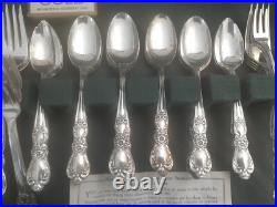 Vintage 1847 Rogers Bros IS HERITAGE 72 PCS Silverplate Flatware Service For 8