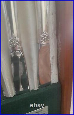 Vintage 1847 Rogers Bros IS HERITAGE 72 PCS Silverplate Flatware Service For 8