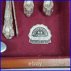 Vintage 1847 Rogers Bros IS Heritage Silverware Flatware Silver Box Set 61 Piece
