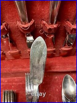 Vintage 1847 Rogers Bros International Silver Plated Flatware Lot of 53 Wm. A