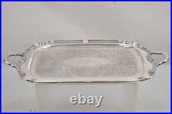 Vintage 1847 Rogers Bros Remembrance 9898 Silver Plated Serving Platter Tray