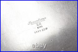 Vintage 1847 Rogers Bros Remembrance 9898 Silver Plated Serving Platter Tray