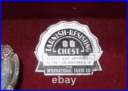 Vintage 1847 Rogers Bros Remembrance Silverware Flatware 77 Pieces 1948