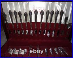 Vintage 1847 Rogers Bros Remembrance Silverware Flatware 77 Pieces 1948 Vintage 1847 Rogers Bros Remembrance Silverware Flatware 77 Pieces 1948