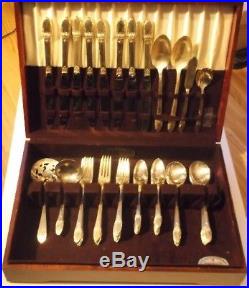 Vintage 1847 Rogers Bros Silver Plate Flatware First Love(SELL BY 08/30/2018)