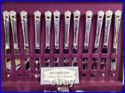 Vintage 1847 Rogers Brothers America's Finest Silverplate 113 Piece Set HGT1-103 Vintage 1847 Rogers Brothers America's Finest Silverplate 113 Piece Set HGT1-103