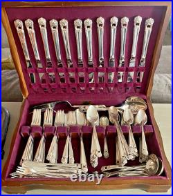 Vintage 1847 Rogers Brothers Eternally Yours Silver Plated Flatware 150Piece Set Vintage 1847 Rogers Brothers Eternally Yours Silver Plated Flatware 150Piece Set