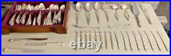 Vintage 1847 Rogers Brothers Eternally Yours Silver Plated Flatware 150Piece Set Vintage 1847 Rogers Brothers Eternally Yours Silver Plated Flatware 150Piece Set