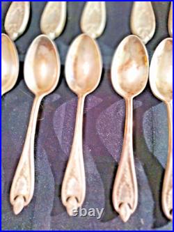 Vintage 1847 Rogers Brothers silver plate flatware service for 12