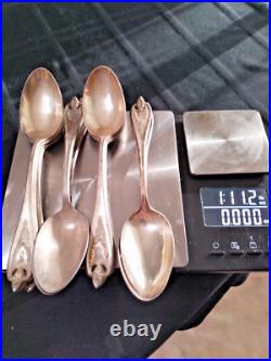 Vintage 1847 Rogers Brothers silver plate flatware service for 12