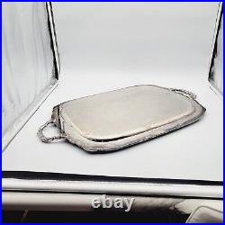 Vintage 1847 Rogers REMEMBERANCE Silverplate Butler Serving TRAY 9898 22 In