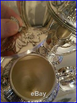 Vintage 1847 Rogers Silver Plated Tea Set