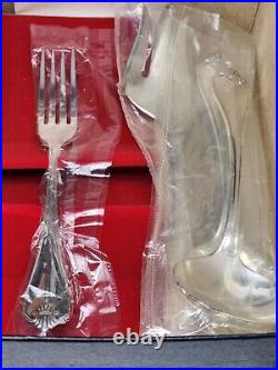 Vintage 1881 ROGERS Silver Plate Flatware Set with Original Box