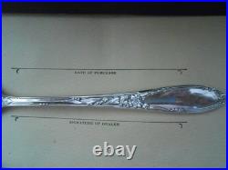 Vintage 1881 Rogers CHATEAU Flatware 80 pcs Triple Silver Plated Svc for 12
