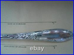 Vintage 1881 Rogers CHATEAU Flatware 80 pcs Triple Silver Plated Svc for 12