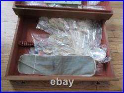 Vintage 1881 Rogers Oneida Flirtation Silverplate 80pc Flatware Set -Box, Papers