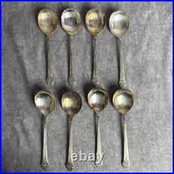 Vintage 1881 Rogers Oneida Plantation Silver plate Flatware 55 Pieces In Box