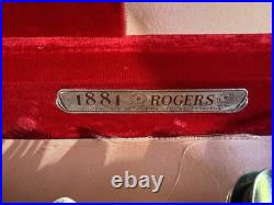 Vintage 1881 rogers silverplate oneida ltd