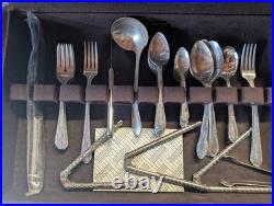 Vintage 1938 Wm. A. Rogers A1 Plus Silverplate Flatware Set 64 Piece Set Vintage 1938 Wm. A. Rogers A1 Plus Silverplate Flatware Set 64 Piece Set