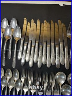 Vintage 1941 Priscilla Aka Lady Ann International Rodger Silverware 54 Piece Set Vintage 1941 Priscilla Aka Lady Ann International Rodger Silverware 54 Piece Set