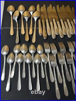 Vintage 1941 Priscilla Aka Lady Ann International Rodger Silverware 54 Piece Set Vintage 1941 Priscilla Aka Lady Ann International Rodger Silverware 54 Piece Set