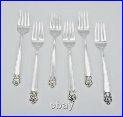 Vintage 1941 ROGERS Silver DeLuxe Plate Precious Pattern Set of 40 Service for 6