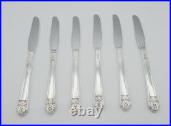 Vintage 1941 ROGERS Silver DeLuxe Plate Precious Pattern Set of 40 Service for 6