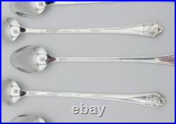 Vintage 1941 ROGERS Silver DeLuxe Plate Precious Pattern Set of 40 Service for 6