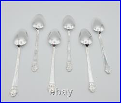 Vintage 1941 ROGERS Silver DeLuxe Plate Precious Pattern Set of 40 Service for 6