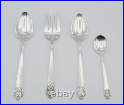 Vintage 1941 ROGERS Silver DeLuxe Plate Precious Pattern Set of 40 Service for 6