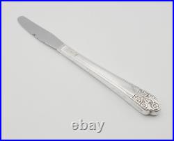 Vintage 1941 ROGERS Silver DeLuxe Plate Precious Pattern Set of 40 Service for 6