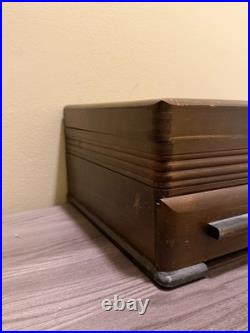 Vintage 1947 1881 Rogers Capri Silverplate Flatware Set 70 Piece Original Case