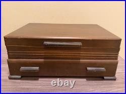 Vintage 1947 1881 Rogers Capri Silverplate Flatware Set 70 Piece Original Case