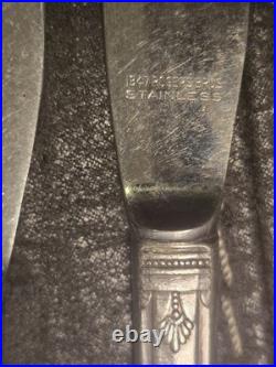 Vintage 39 Piece 1847 Rogers Bros IS FIRST LOVE Silverplated Flatware Set