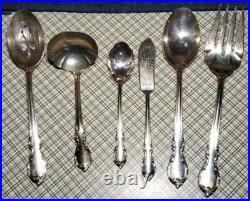 Vintage 66 Pieces 1847 Rogers Bros IS Reflection Silver plated Flatware In Box