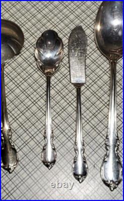 Vintage 66 Pieces 1847 Rogers Bros IS Reflection Silver plated Flatware In Box