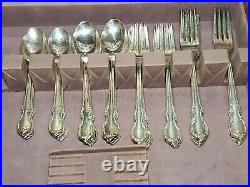 Vintage 66 Pieces 1847 Rogers Bros IS Reflection Silver plated Flatware In Box Vintage 66 Pieces 1847 Rogers Bros IS Reflection Silver plated Flatware In Box