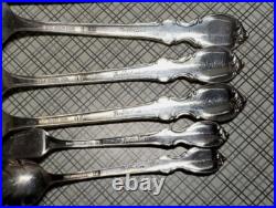 Vintage 66 Pieces 1847 Rogers Bros IS Reflection Silver plated Flatware In Box