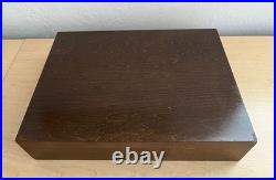 Vintage 68 Pc Wm. Rogers Devonshire Pattern Silver Plate Flatware Set withChest