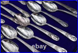 Vintage Commemorative Spoon Collection Wm Rogers Co Silver Plate 36 Presidents